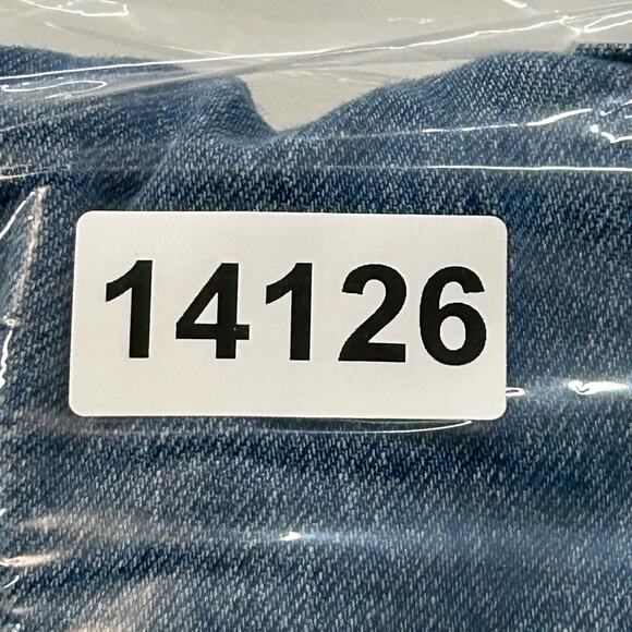 Vintage Levis 505 Jeans Mens 38x32 Dark Wash Regular Fit Straight Leg Workwear - Picture 10 of 10